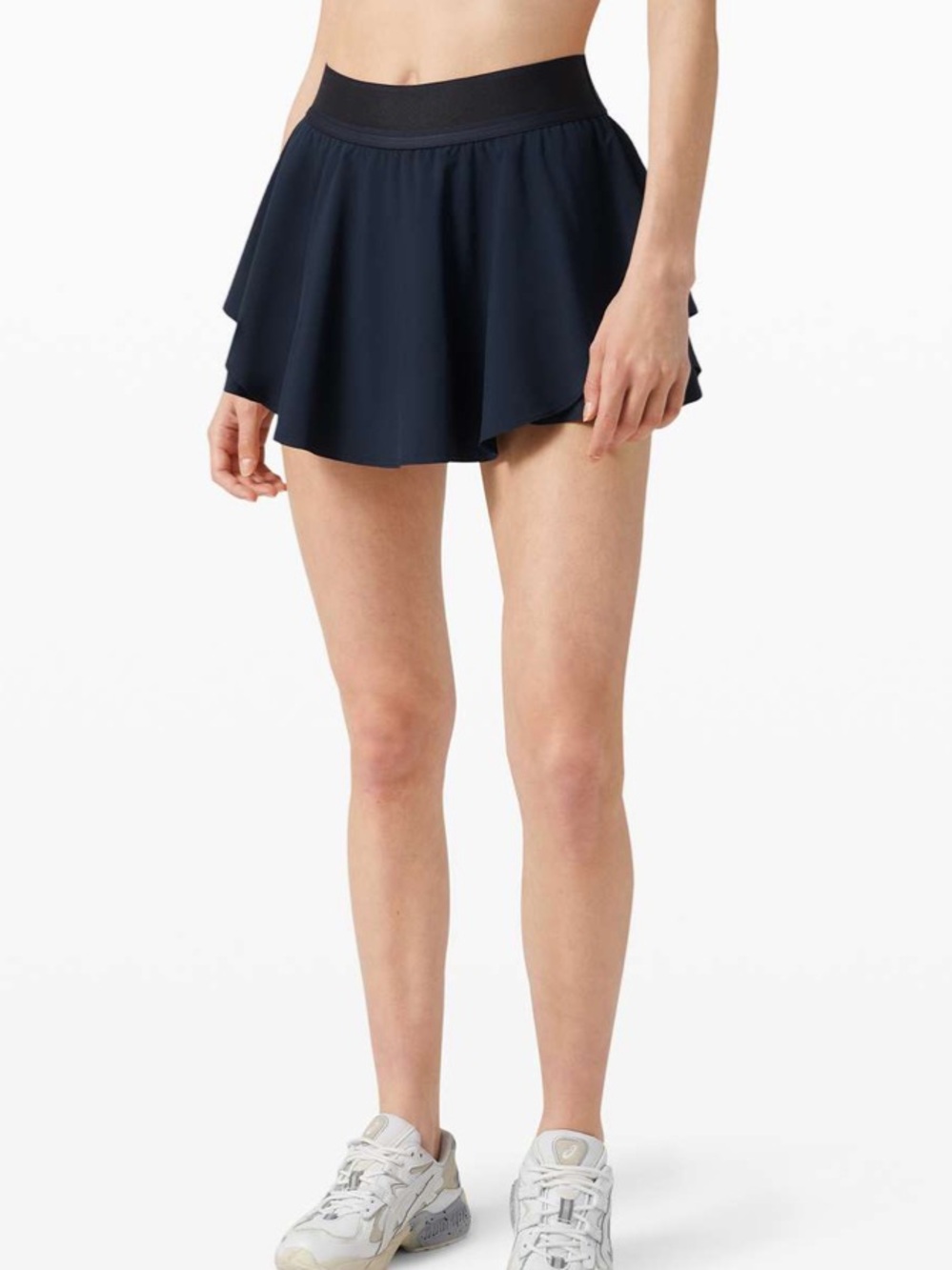 Lululemon Women's Court Rival High Rise Athletic Tennis Skort True Navy Size 10
